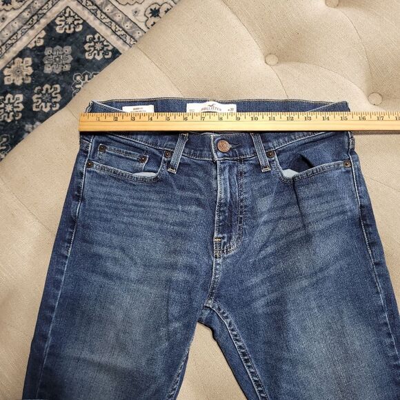 Hollister Skinny Jeans Epic Flex Medium Wash Mens 30x32 - Picture 7 of 9